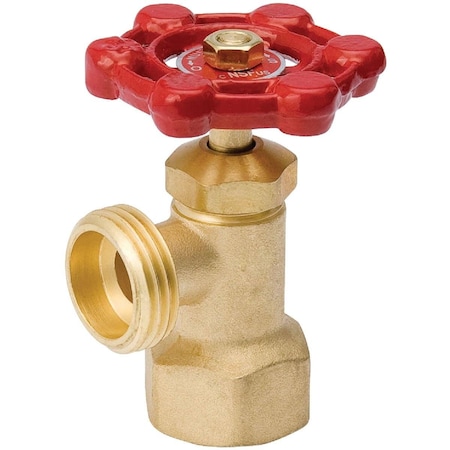 Proline 3/4 FIP x 3/4 In. Hose Thread Brass Boiler Drain 102-104